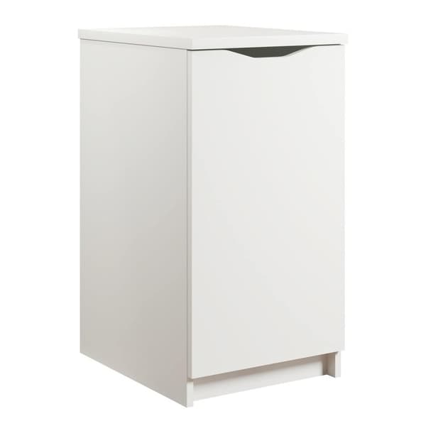 Rootz Office Desk Container - Storage Unit - Workstation Organizer - Desk Extension - Cabinet - Office Chest - White - 40 x 76 x 50 cm
