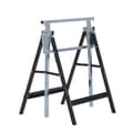 Miniatyrbillede 6 af 9: Rootz Steiger Buk - Sort - Q195, Stål - 78,5 cm x 12,5 cm x 19,5 cm