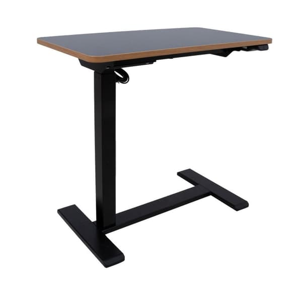 Skrivebord ERGO med 1 motor 70x40cm, sort