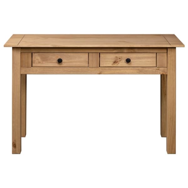 konsolbord Panama-serien 110x40x72 cm massivt fyrretræ