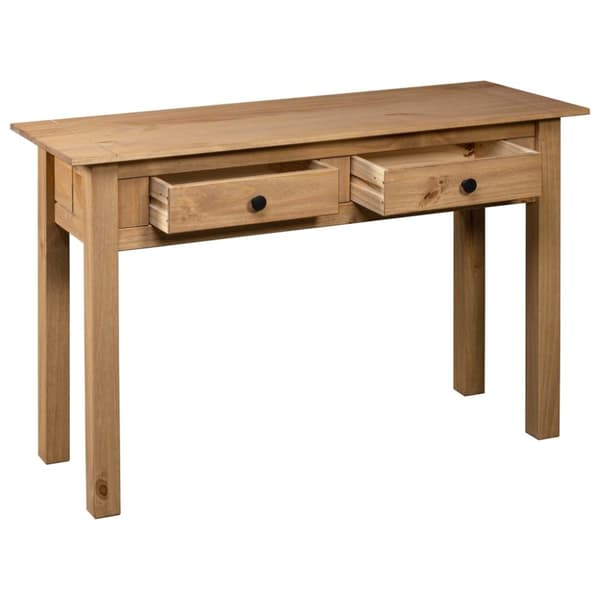 konsolbord Panama-serien 110x40x72 cm massivt fyrretræ