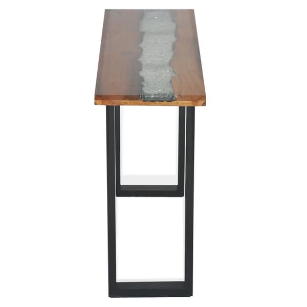 konsolbord teak 100 x 35 x 75 cm