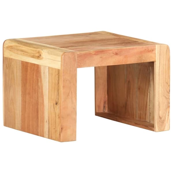 sidebord 43x40x30 cm massivt akacietræ
