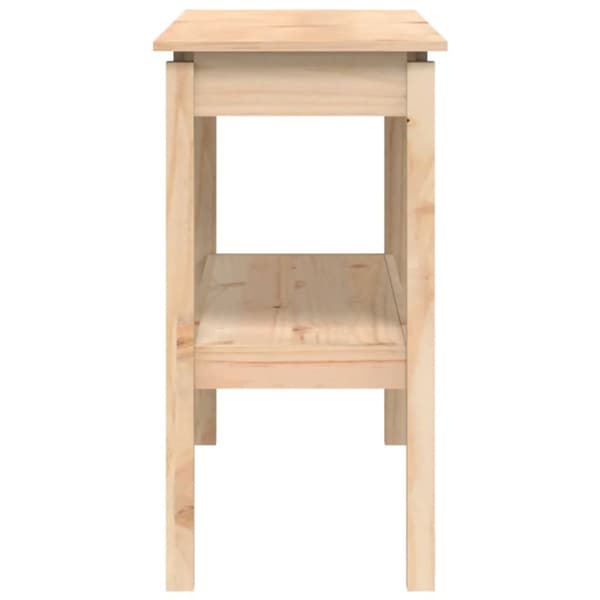 Konsolipöytä 110x40x75 cm täysi mänty