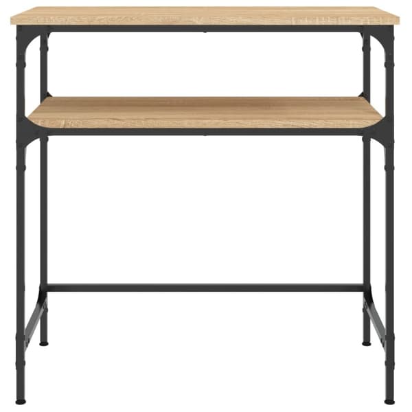 Konsolipöytä Sonoma-tammi 75x35,5x75 cm tekninen puu
