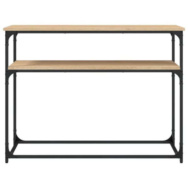Sohvapöytä Sonoma-tammi 100x35,5x75 cm tekninen puu