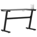 Miniatyrbild 6 av 10: Gamingskrivbord LED med Z-formade ben svart 110x60x75 cm
