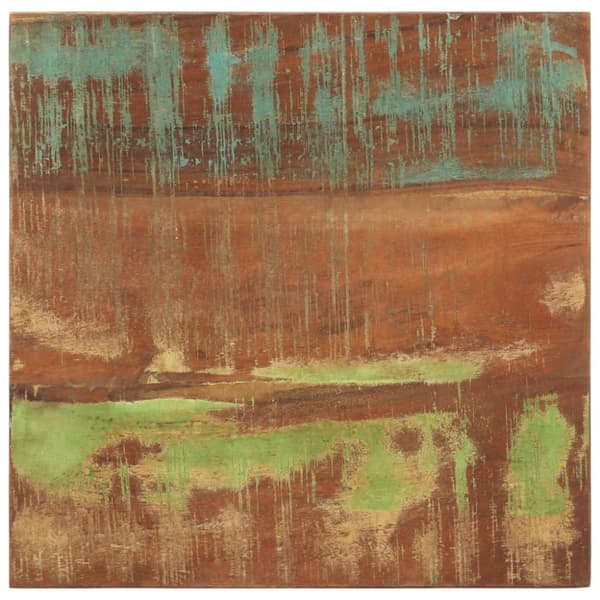 sidebord 35x35x55 cm massivt genbrugstræ