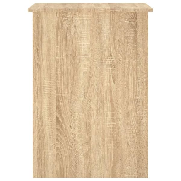 Skrivbord sonoma-ek 100x55x75 cm konstruerat trä