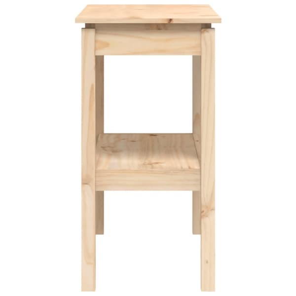 konsolbord 80x40x75 cm massivt fyrretræ