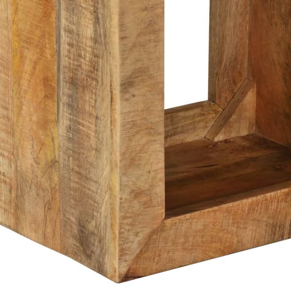 skammel 40x30x40 cm massivt mangotræ