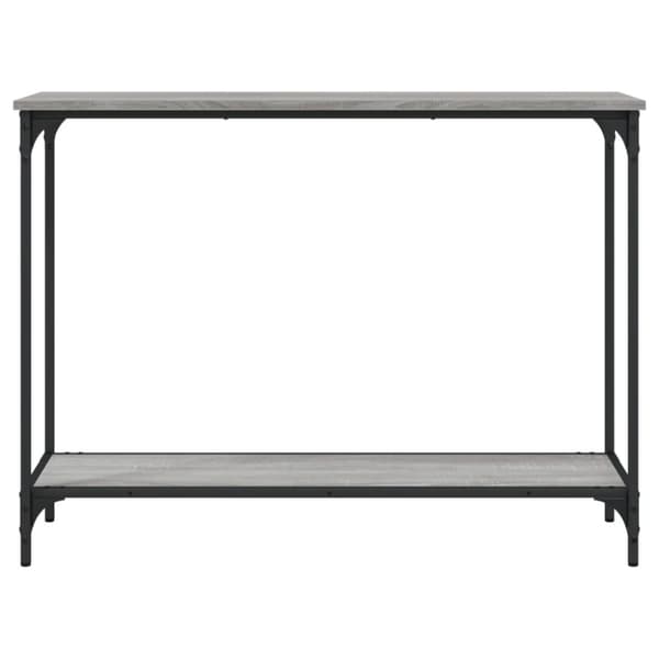 Konsolipöytä harmaa Sonoma 101x30,5x75 cm tekninen puu