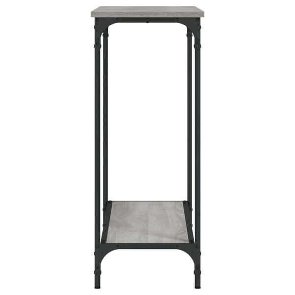 Konsolipöytä harmaa Sonoma 101x30,5x75 cm tekninen puu