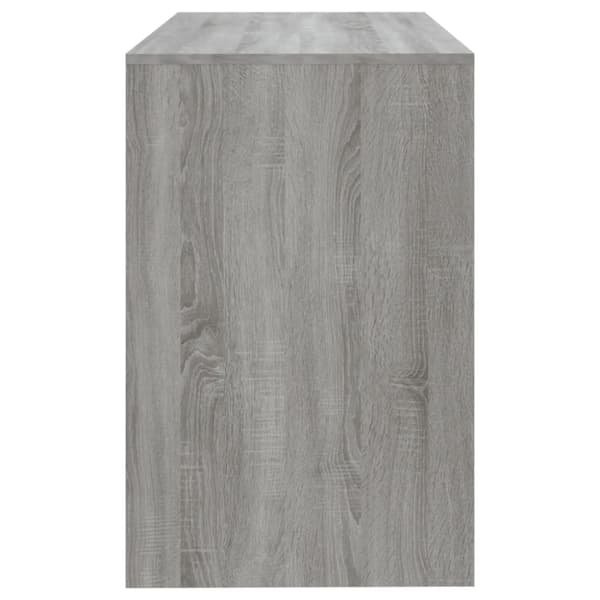 Työpöytä harmaa Sonoma 101x50x76,5 cm tekninen puu