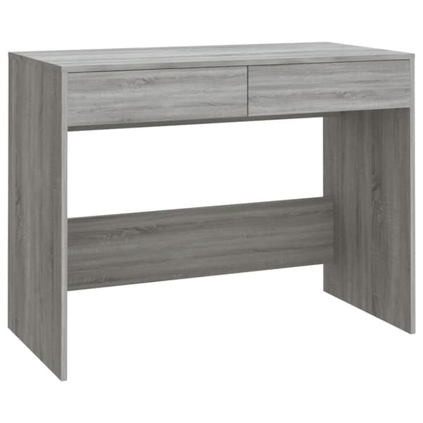 Työpöytä harmaa Sonoma 101x50x76,5 cm tekninen puu