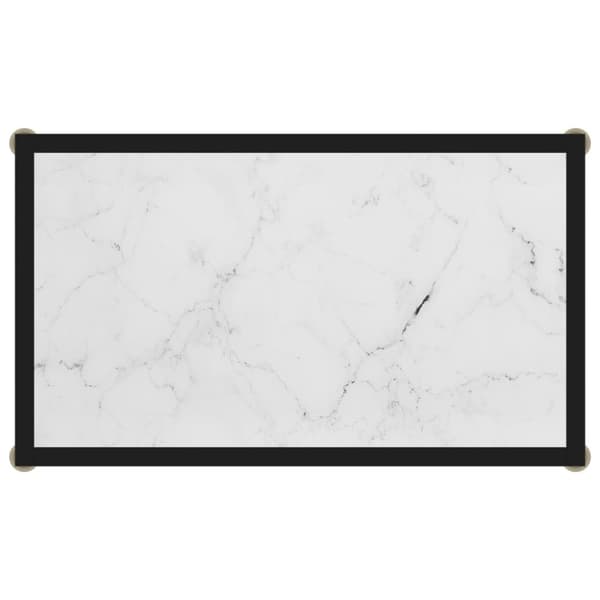 Konsolipöytä valkoinen 60x35x75 cm karkaistu lasi