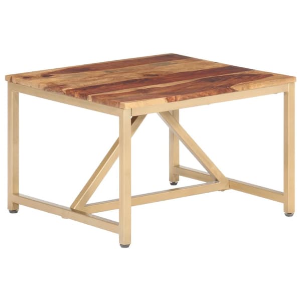 Sivupöytä 60x60x40 cm massiivipuu
