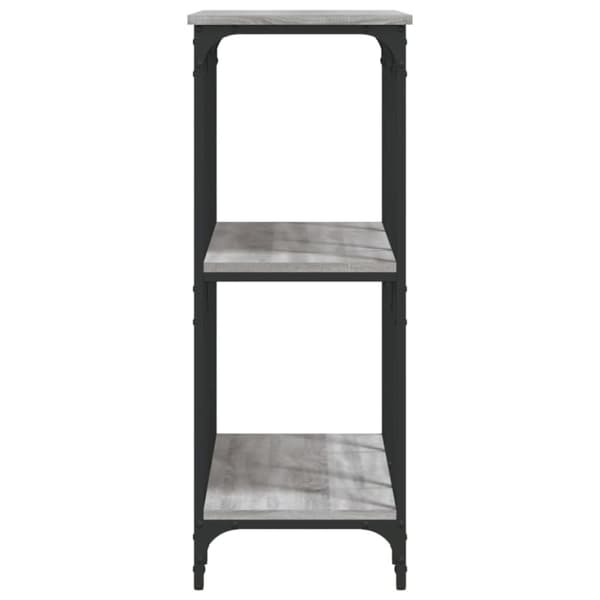 Konsolipöytä harmaa Sonoma 100x34,5x75 cm tekninen puu