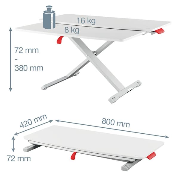 Leitz Desktop Converter Med Bakke Ergo Cosy