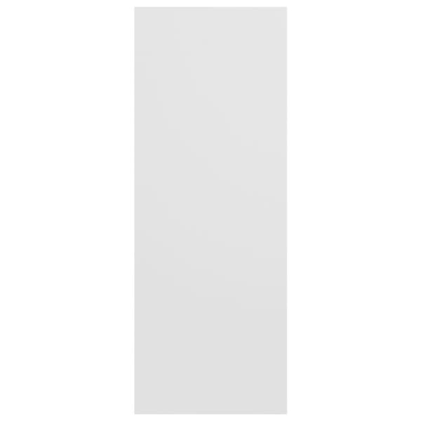 konsolbord 105x30x80 cm konstrueret træ hvid