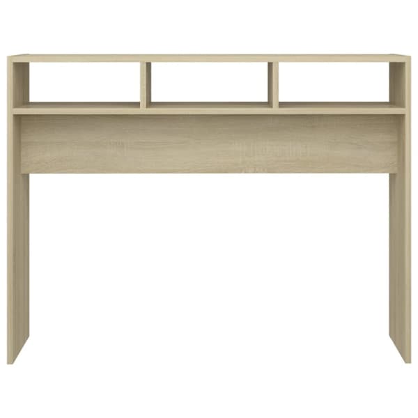 Konsolipöytä Sonoma-tammi 105x30x80 cm tekninen puu