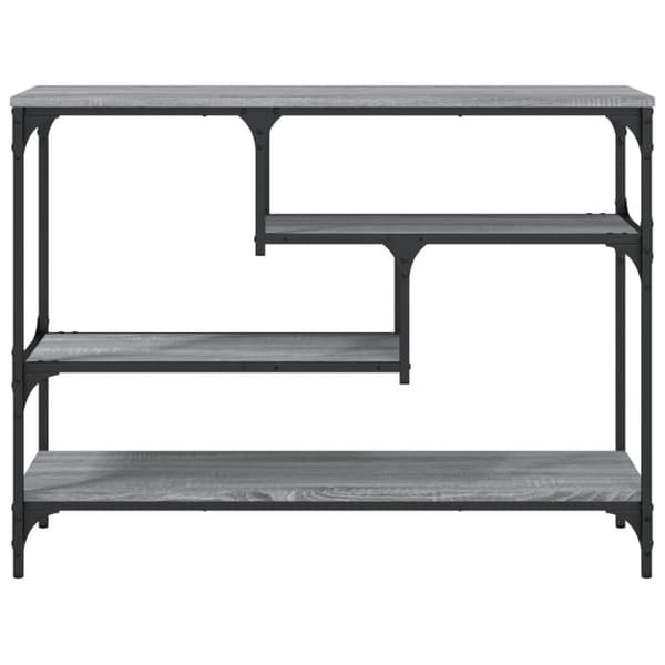 Konsolipöytä harmaa Sonoma 100x30x75 cm tekninen puu