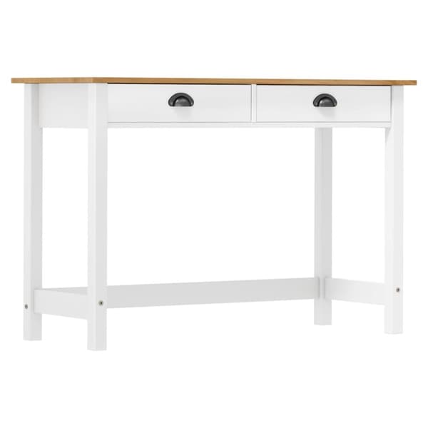 konsolbord Hill med 2 skuffer 110x45x74 cm massivt fyrretræ