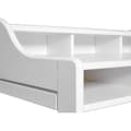 Miniatyrbillede 9 af 10: KidsLearning skrivebord barn6 hylder hvid.