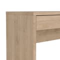 Miniatyrbild 5 av 10: FunctionPlus skrivbord med bokhylla 2 lådor valnöt dekor.