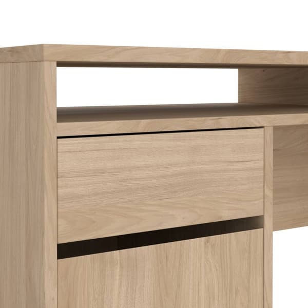 FunctionPlus skrivebord 2 dører 2 skuffer valnøtt dekor.