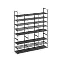 Miniatyrbillede 1 af 5: Sko rack - med 8 niveauer - for 48 par sko - sort