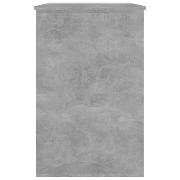 vidaXL Työpöytä betoninharmaa 100x50x76 cm tekninen puu -  Kirjoituspöydät