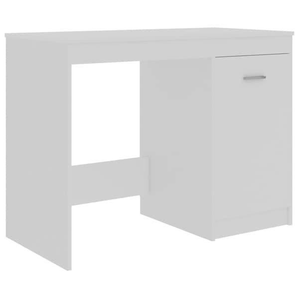 vidaXL Työpöytä valkoinen 140x50x76 cm tekninen puu -  Kirjoituspöydät