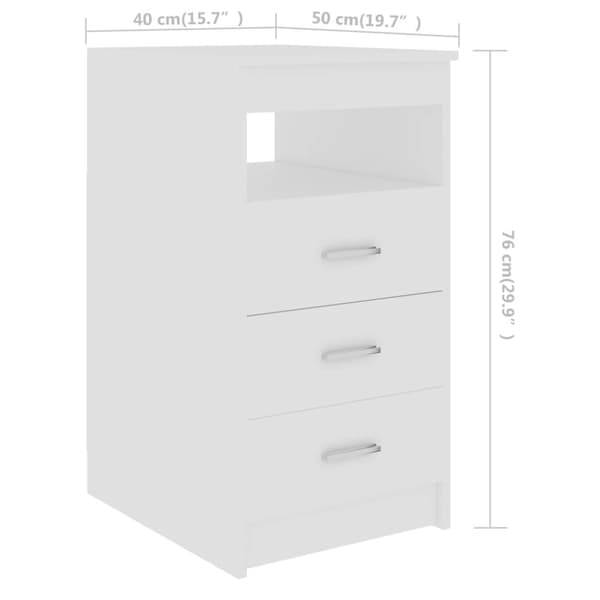 vidaXL Työpöytä valkoinen 140x50x76 cm tekninen puu - Kirjoituspöydät