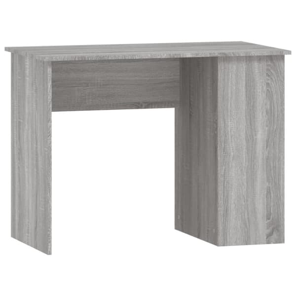 vidaXL Työpöytä harmaa Sonoma 100x55x75 cm tekninen puu - Kirjoituspöydät