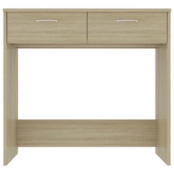 vidaXL Työpöytä Sonoma-tammi 80x40x75 cm lastulevy -  Kirjoituspöydät