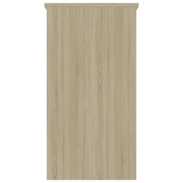 vidaXL Työpöytä Sonoma-tammi 80x40x75 cm lastulevy -  Kirjoituspöydät