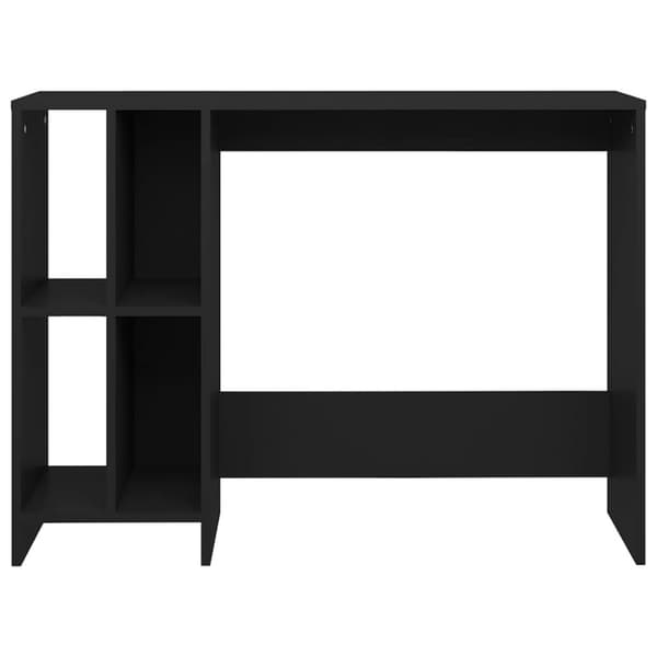 vidaXL Työpöytä musta 102,5x35x75 cm tekninen puu - Kirjoituspöydät