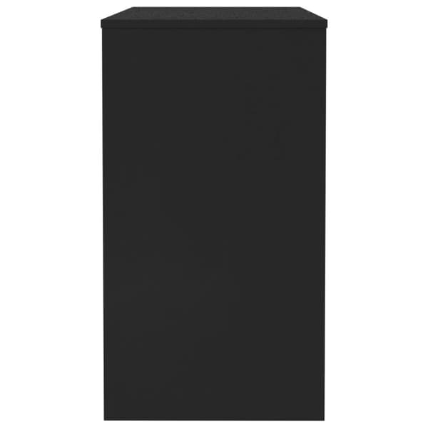 vidaXL skrivebord 90x40x72 cm konstrueret træ sort -  Skriveborde
