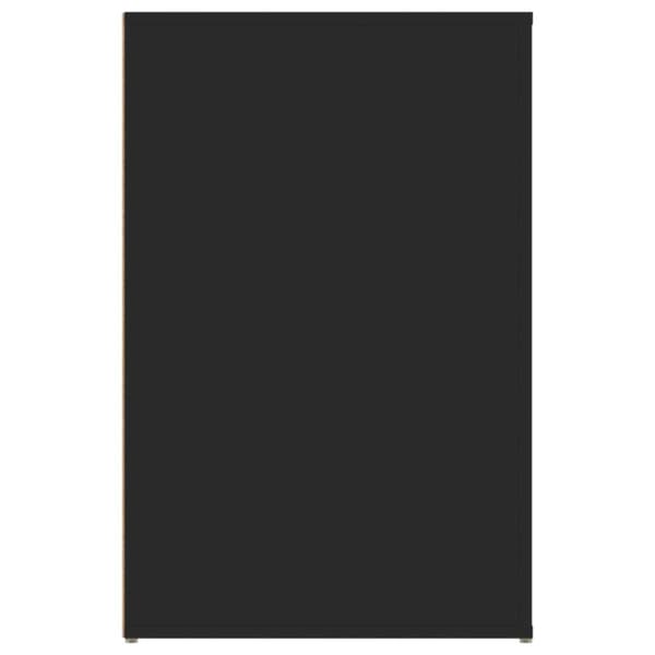 vidaXL Työpöytä musta 100x49x75 cm tekninen puu - Kirjoituspöydät