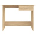 Miniatyrbillede 5 af 8: vidaXL skrivebord 100x50x76 cm konstrueret træ sonoma-eg -  Skriveborde