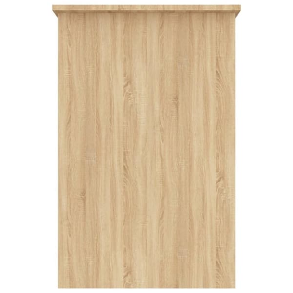 vidaXL skrivebord 100x50x76 cm konstrueret træ sonoma-eg - Skriveborde