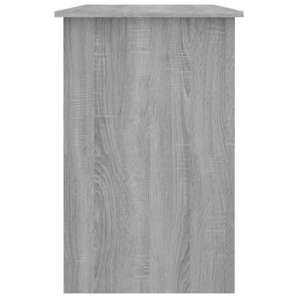 vidaXL skrivebord 100x50x76 cm konstrueret træ grå sonoma-eg - Skriveborde