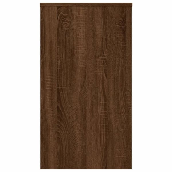 vidaXL Työpöytä ruskea tammi 90x40x72 cm tekninen puu - Kirjoituspöydät