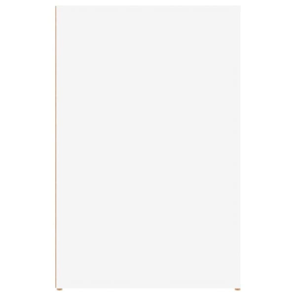 vidaXL Työpöytä valkoinen 100x49x75 cm tekninen puu -  Kirjoituspöydät