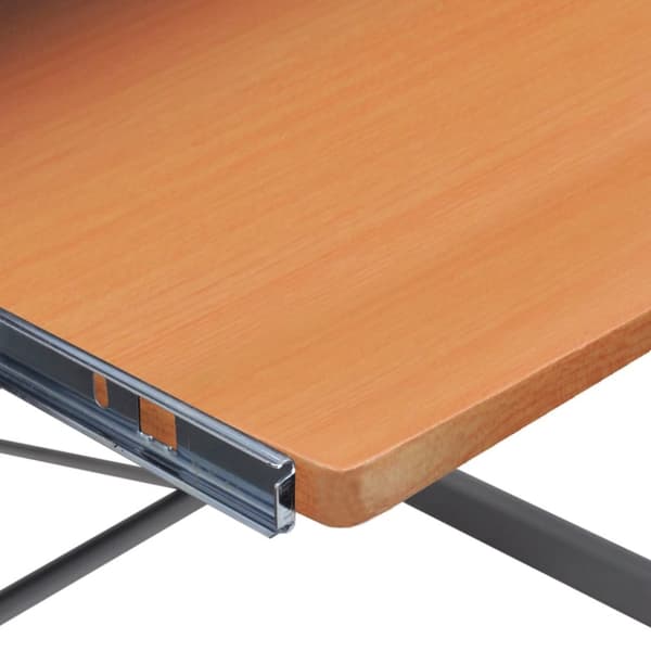 vidaXL computerbord til hjørne 132x112x99 cm konstrueret træ brun -  Skriveborde