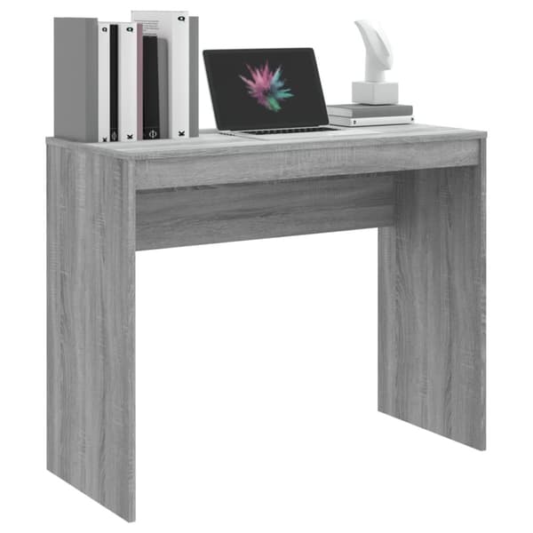 vidaXL Työpöytä harmaa Sonoma 90x40x72 cm tekninen puu - Kirjoituspöydät