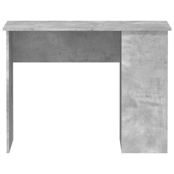 vidaXL Työpöytä betoninharmaa 100x55x75 cm tekninen puu - Kirjoituspöydät