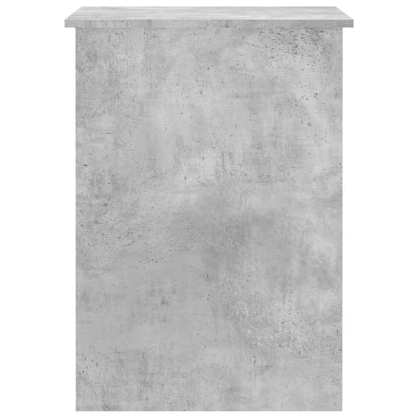 vidaXL Työpöytä betoninharmaa 100x55x75 cm tekninen puu - Kirjoituspöydät