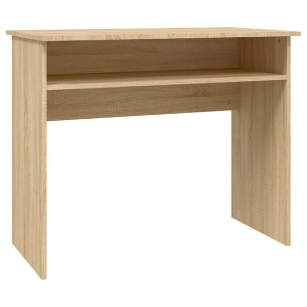 vidaXL skrivebord 90x50x74 cm konstrueret træ sonoma-eg -  Skriveborde